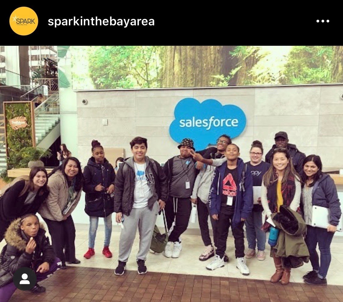Spark Students at Salesforce