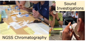 Teacher investigations into chromatography and sound