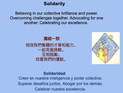 Core value solidarity definition