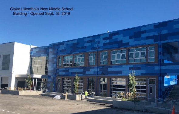 Claire Lilienthal's New Middle School Building