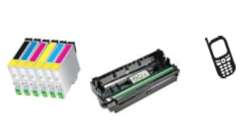 printer cartridges and cellphone images