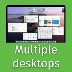 Multiple desktops