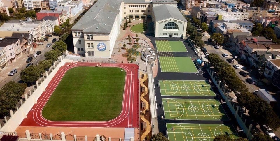 Aerial view of Presidio
