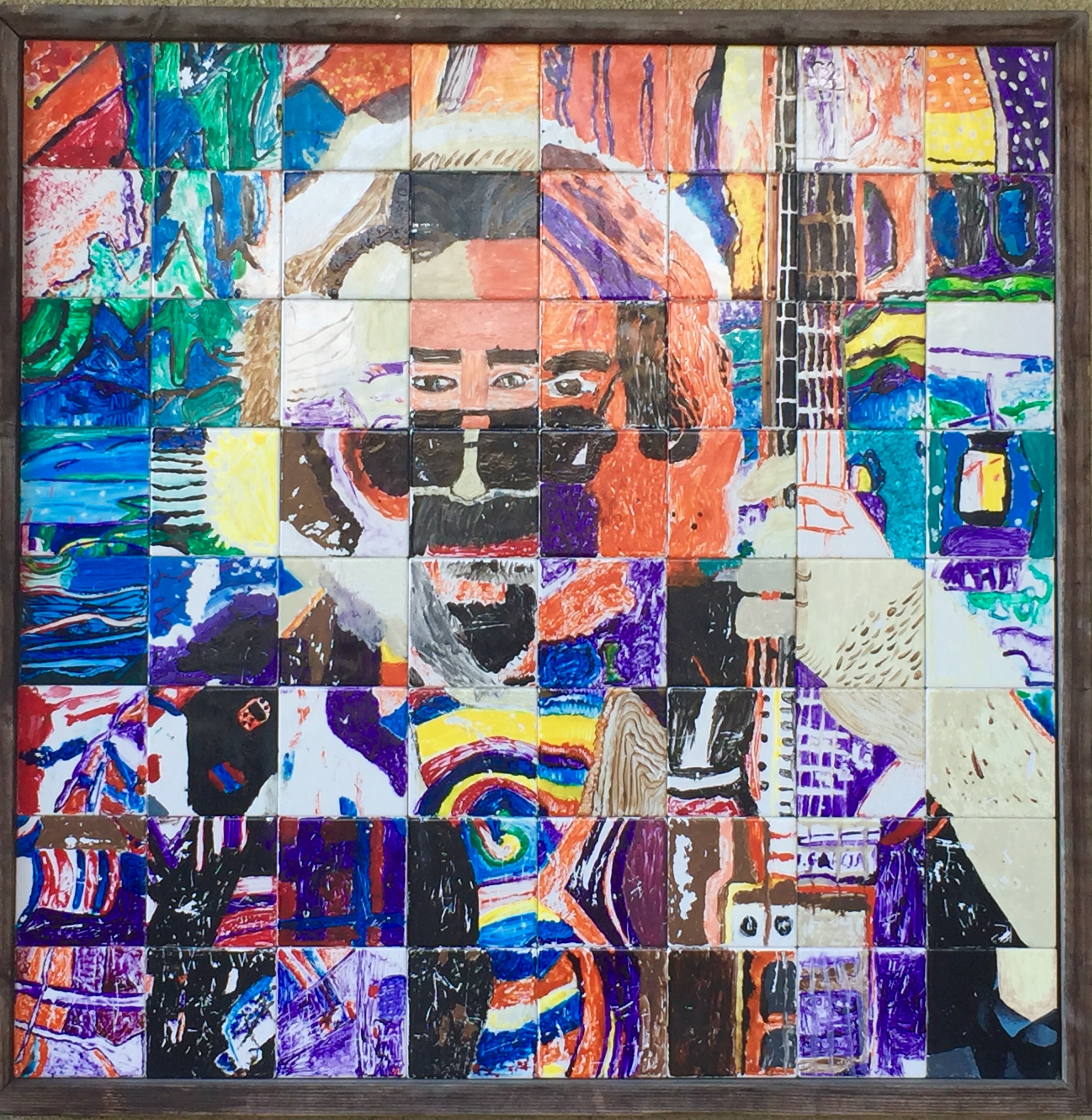 Mural at Guadalupe Elementary School