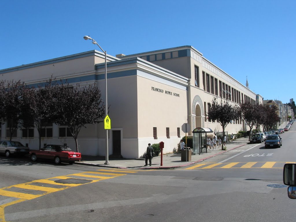 Front of Francisco Middle School