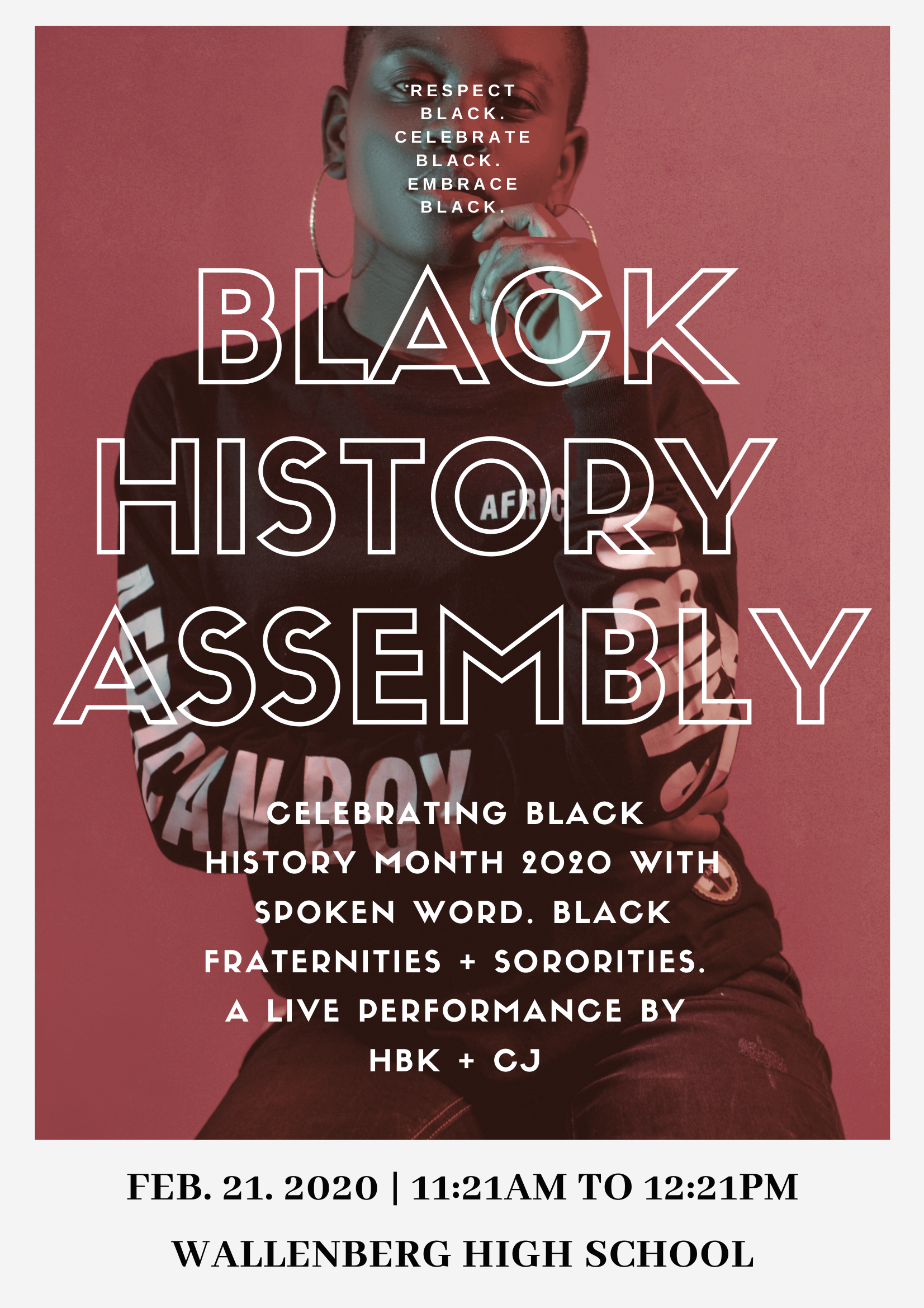 Black History Month Flyer