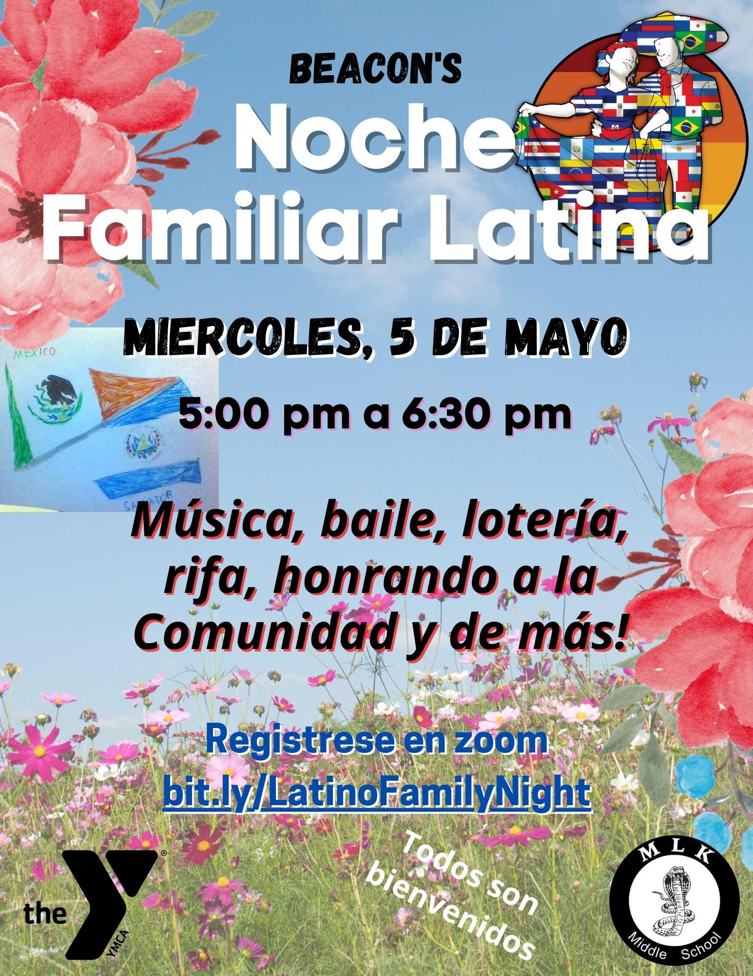 Latino Family Night Updated Flyer 2021