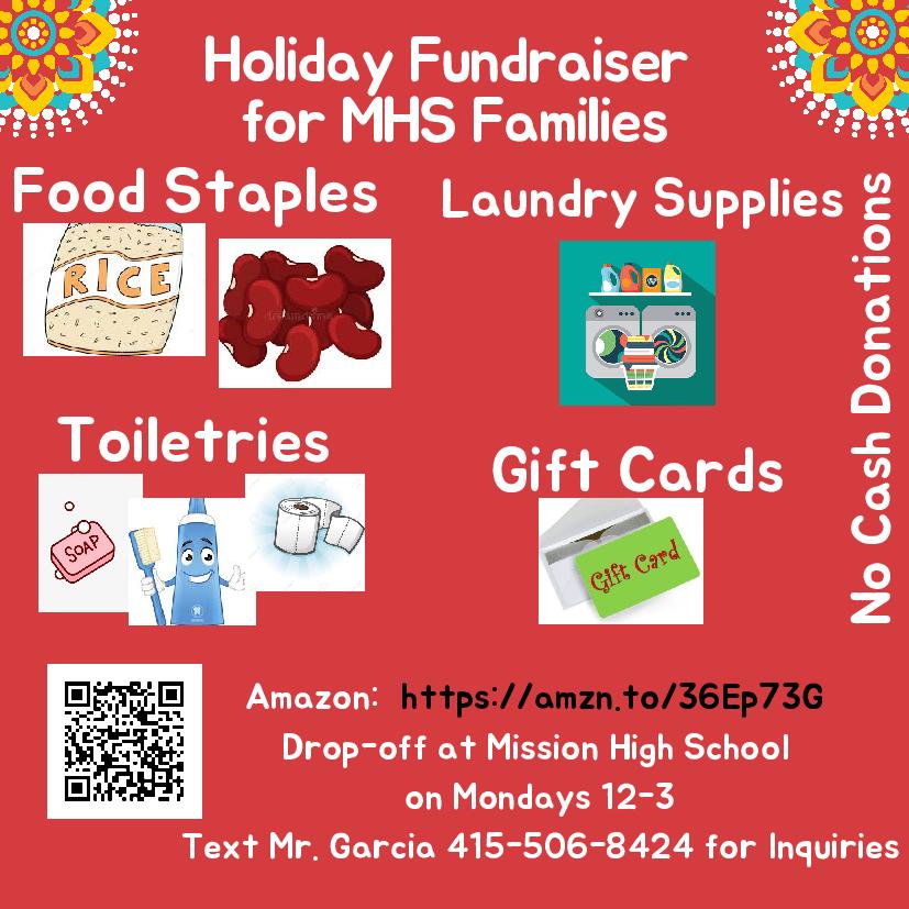 holiday fundraiser for families