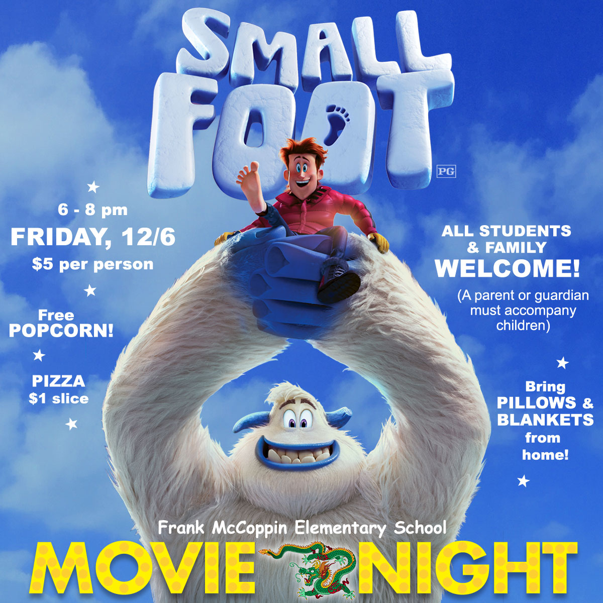 Movie poster for SmallFoot