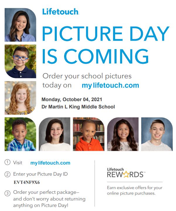Picture Day English Flyer