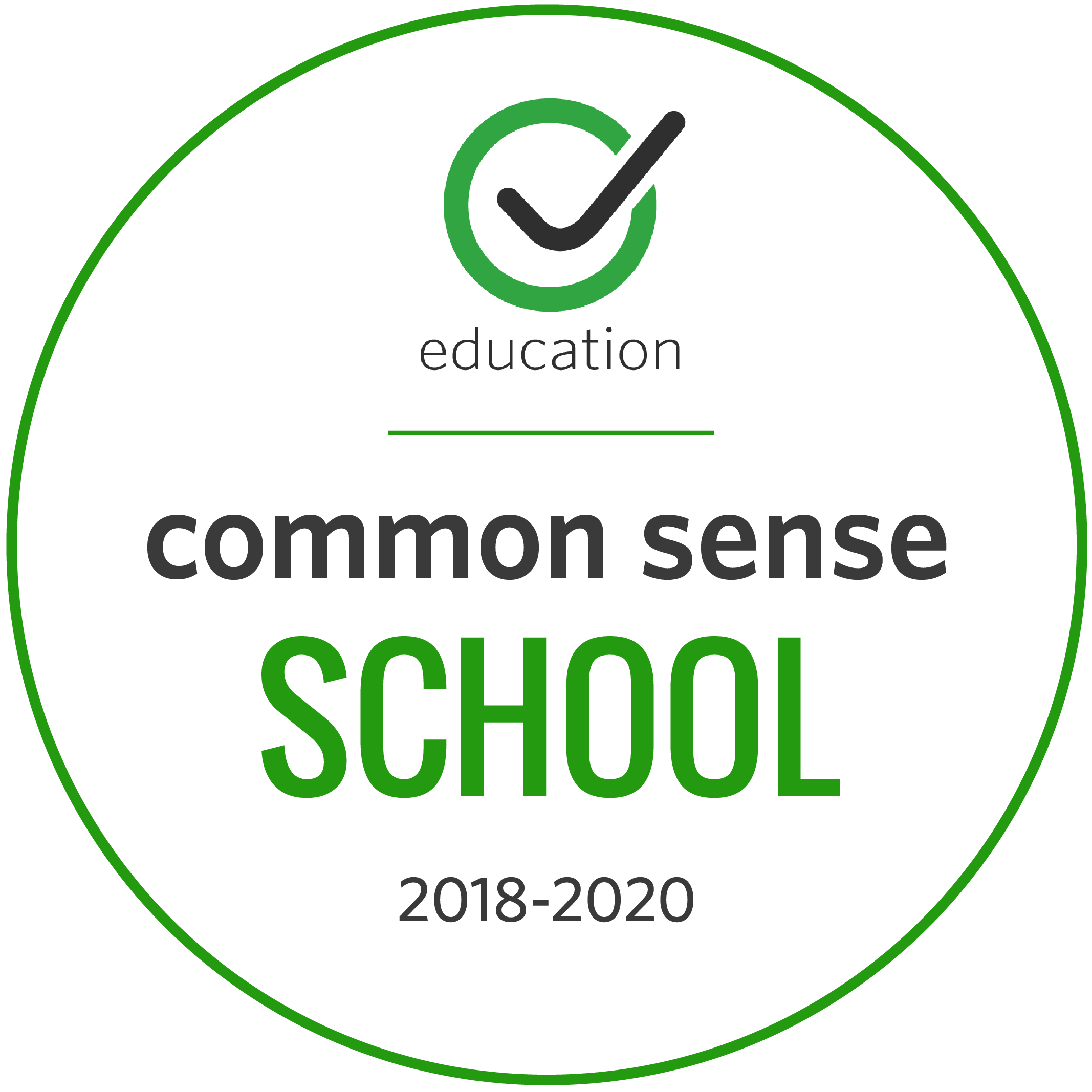 Common Sense Media School Badge
