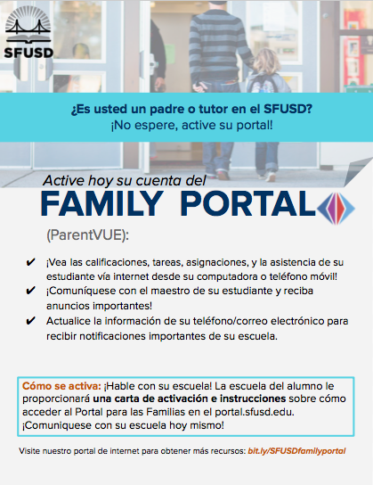 Family Portal Login | SFUSD