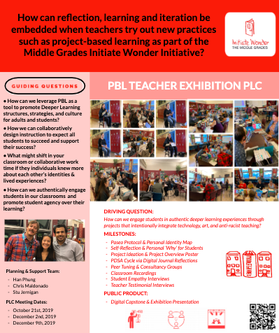 PBL Teacher Exhibition Night