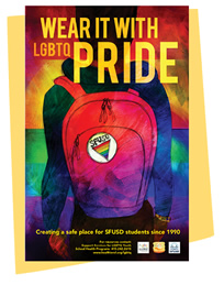 wear it with pride poster