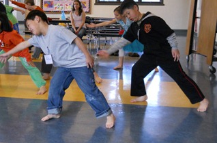 Children dancing