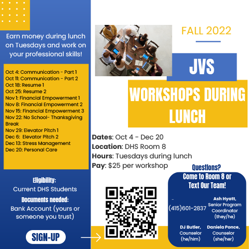 JVS Workshop Flier