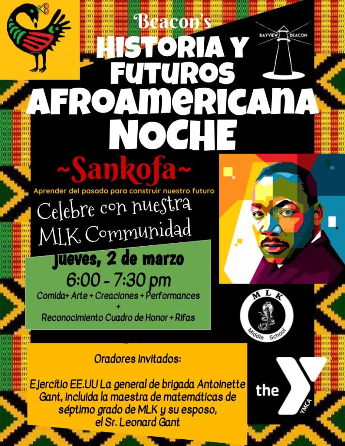 Beacon's Black History Month Celebration Spanish 2023