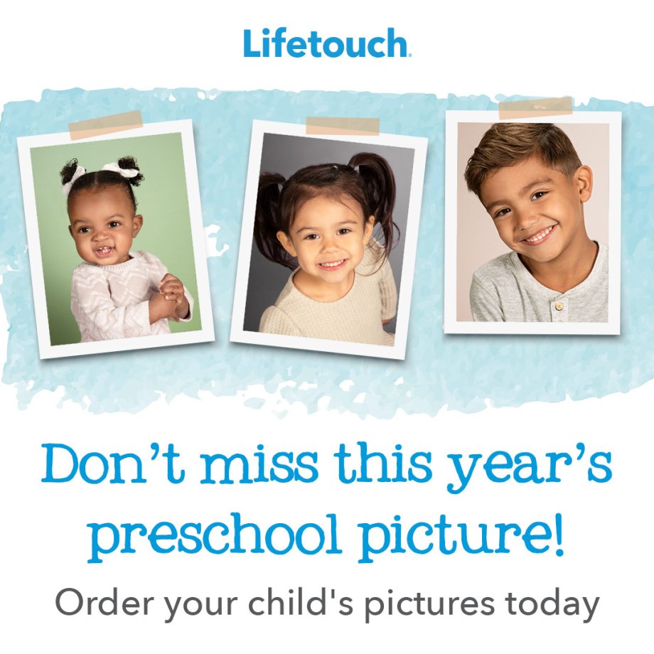 Don't miss this year's preschool picture banner