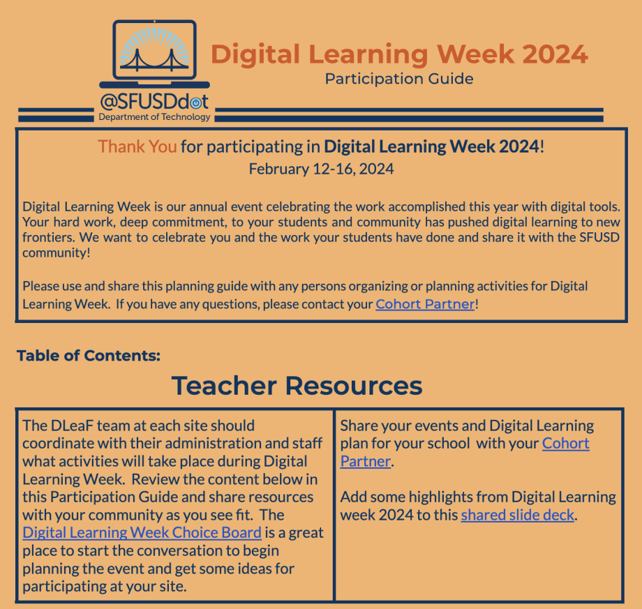 Digital Learning Week Participation Guide 2024