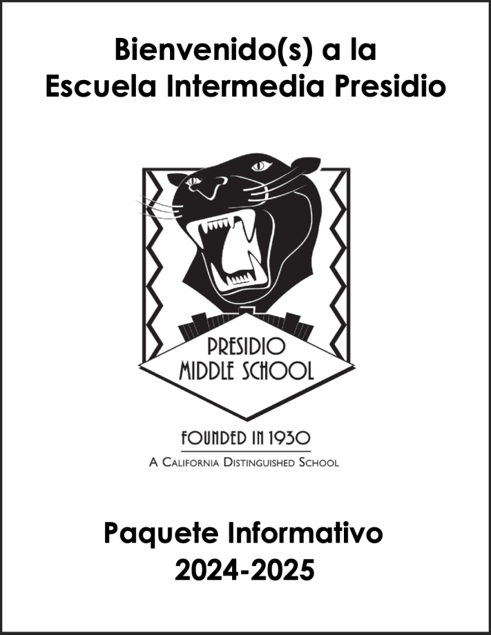 Spanish Enrollment Packet