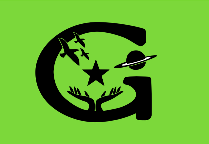 Grattan Logo Black on Green