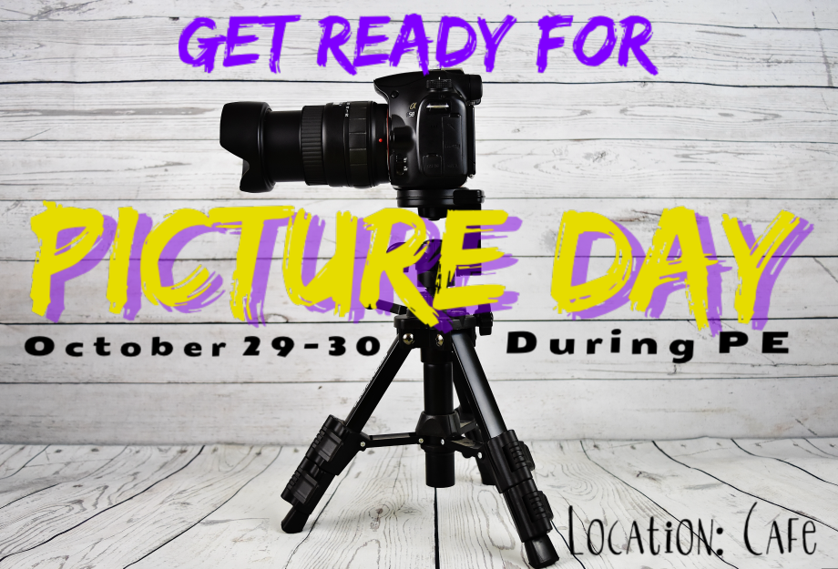 flyer for picture day information