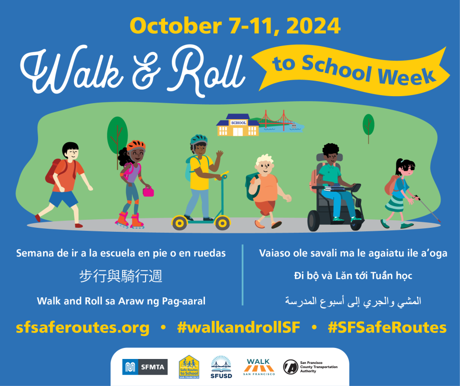 Walk and Roll to School Flier