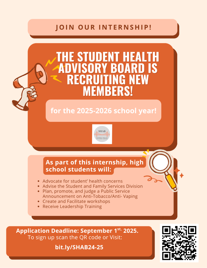 School Health Advisory Board Flyer