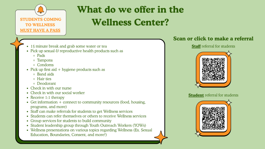 What do we offer at ALHS Wellness Center