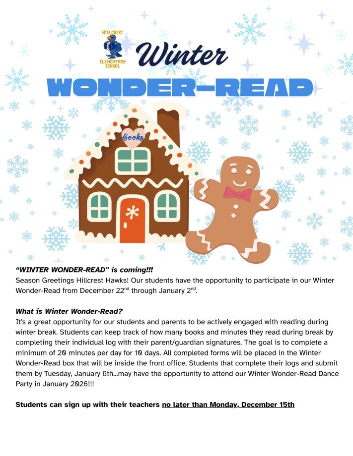Winter Wonder-Read Sign Up Today Information