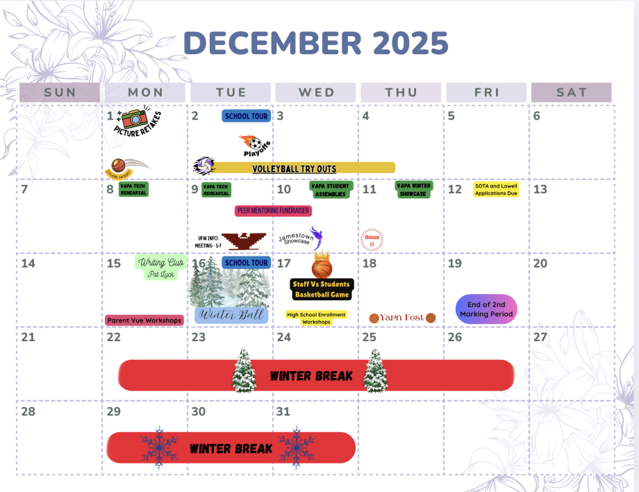 december calendar of events
