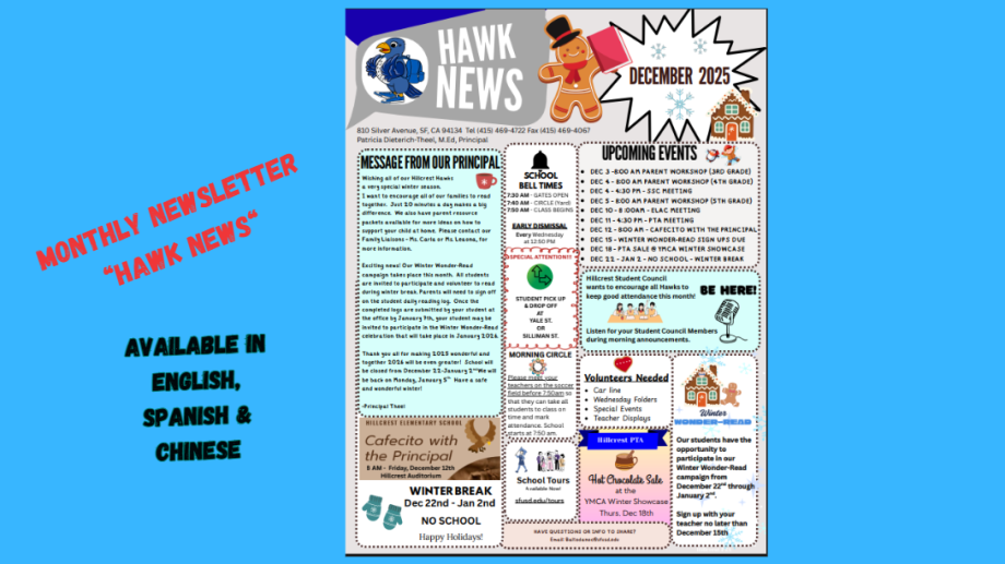 Hawk News - December 2025 Edition English