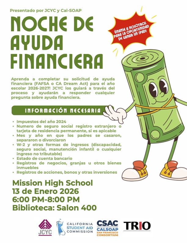 Cash 4 College Flyer Spanish