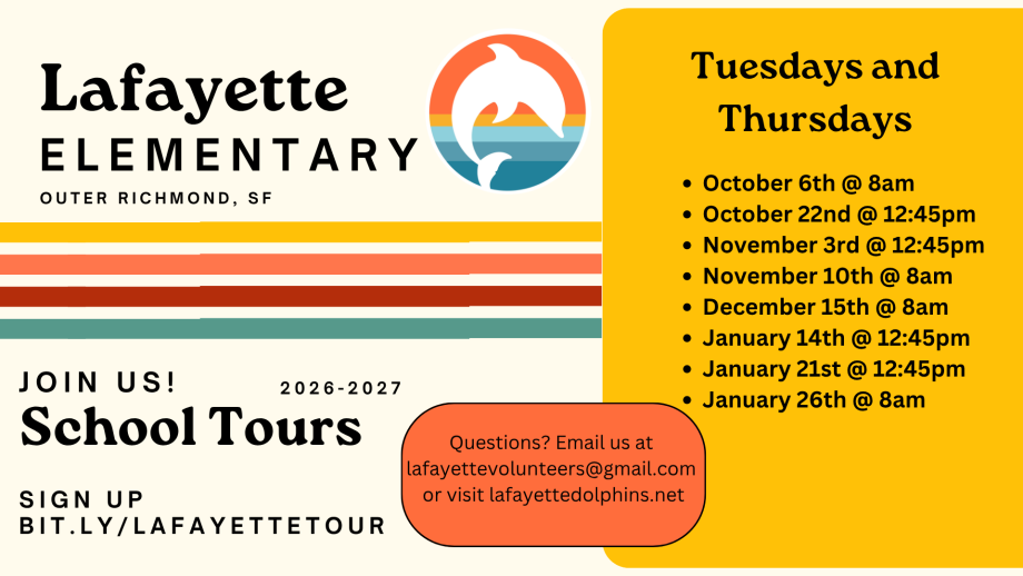 Lafayette Elementary School Tours
