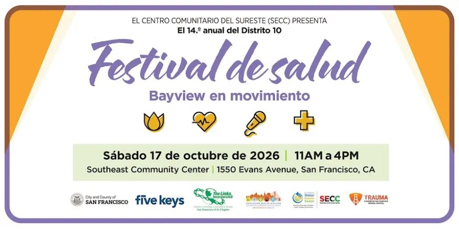 D10 Health Fest Spanish Flyer