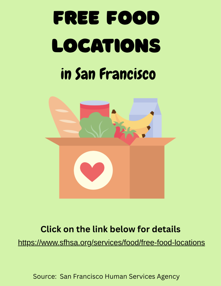 Free Food Locations in San Francisco