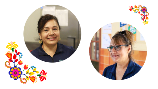 Maria and Julia, SNS Dining Staff 