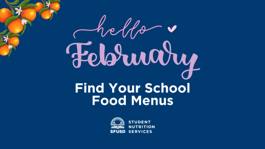 Decorative for February Menus