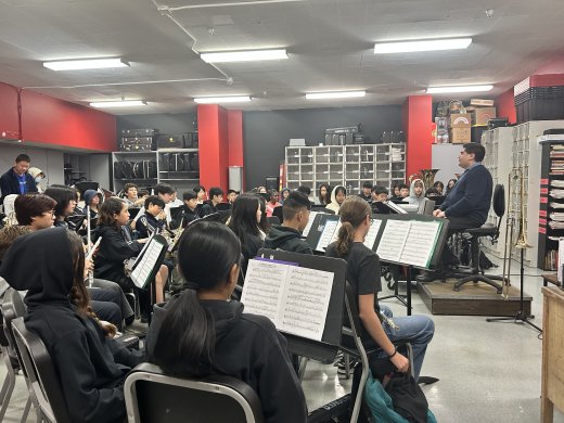 hoover middle school band class
