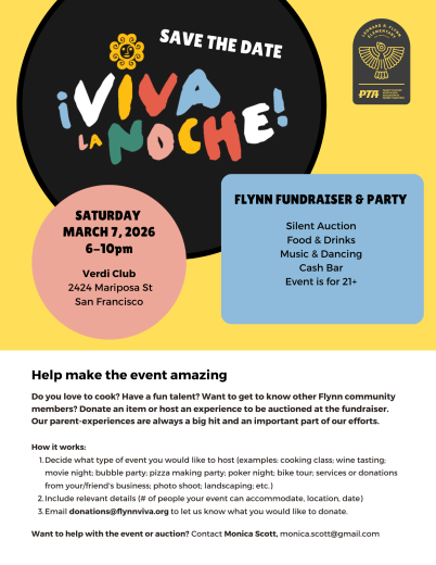 Viva La Noche - flynn fundraiser - March 7th, 6-10pm (monica.scott@gmail.com)
