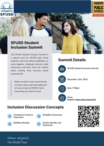 Picture of three young students