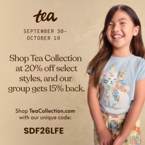 tea collection fundraiser - 9/30-10/10