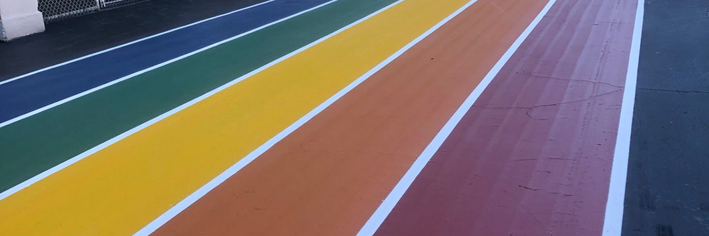 Rainbow track