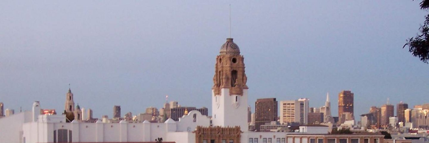 Mission High School from Dolores Park