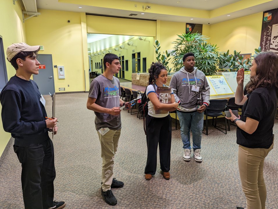 Student Ambassadors meet with CART students