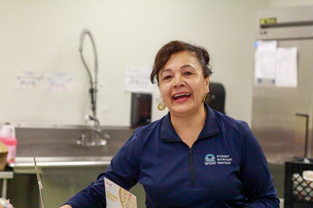 Maria, SNS Dining Staff at Bryant Elementary