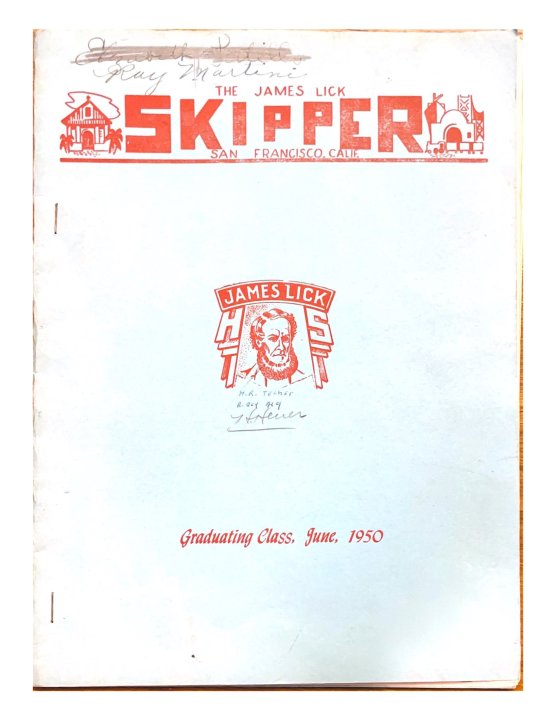 cover of 1950 Skipper graduation publication