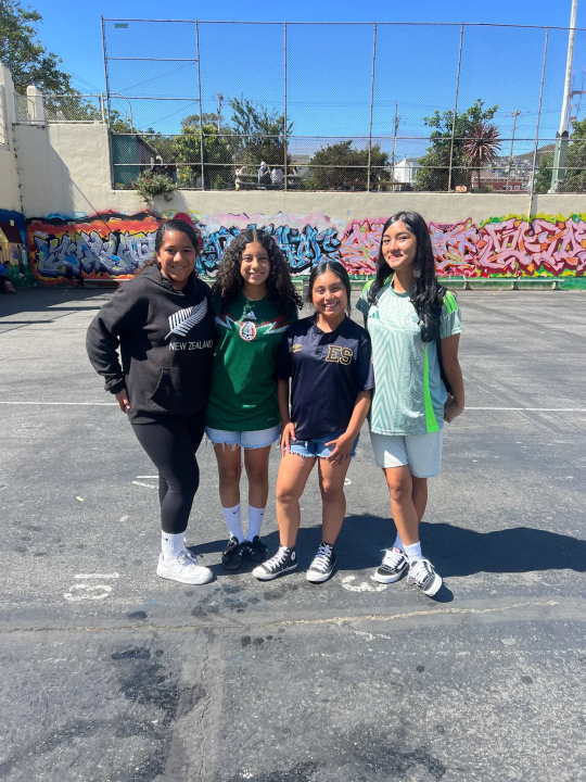 students repping their culture for spirit day