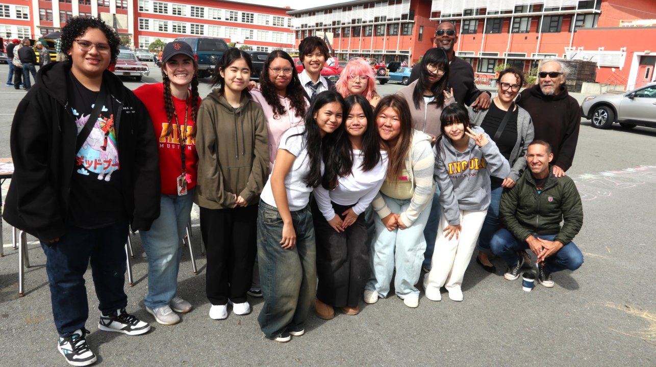 ALHS Teacher Academy students