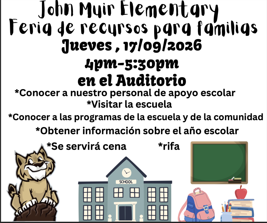 family resource fair flyer